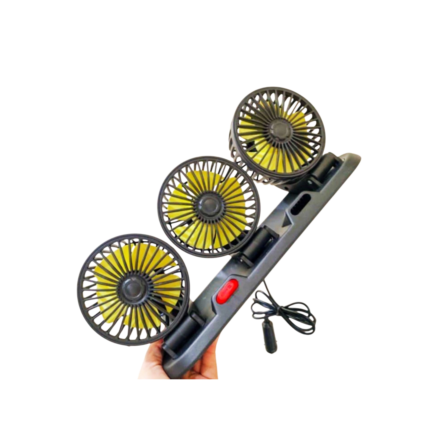 5/12/24v Car Fan Cooling Car Fan Dual Head Usb Car Fan 2 Speeds Adjustable For Auto Cooler Air :)